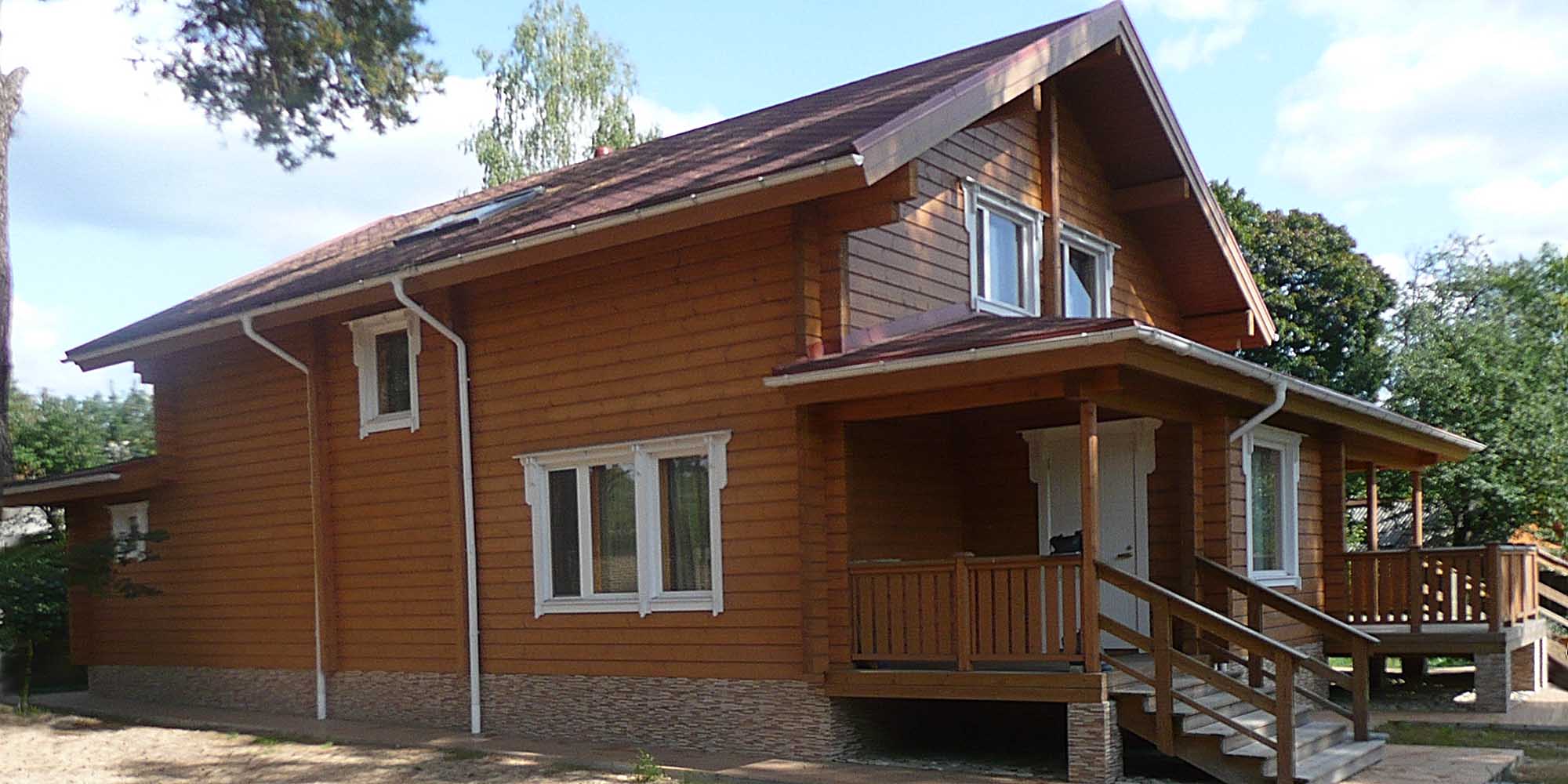 Финский деревянный дом Alla