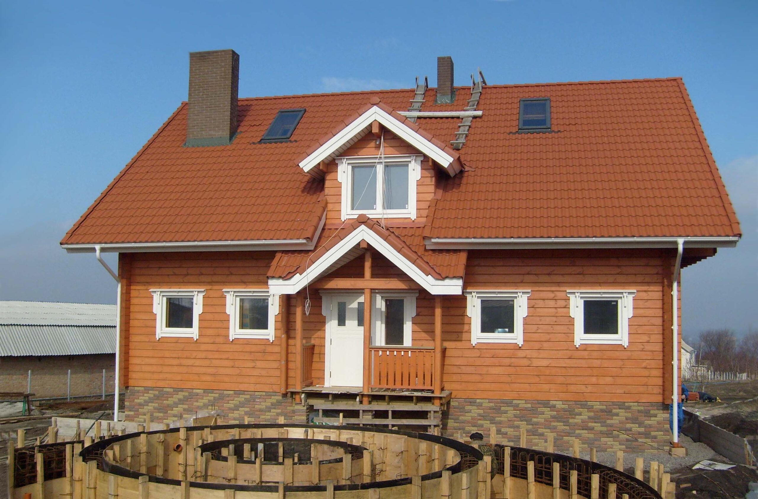 Финский деревянный дом Rusya