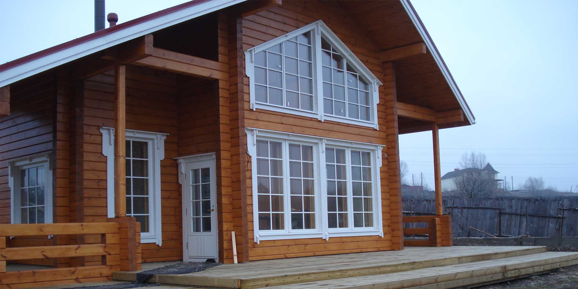 Финский деревянный дом Ruslan