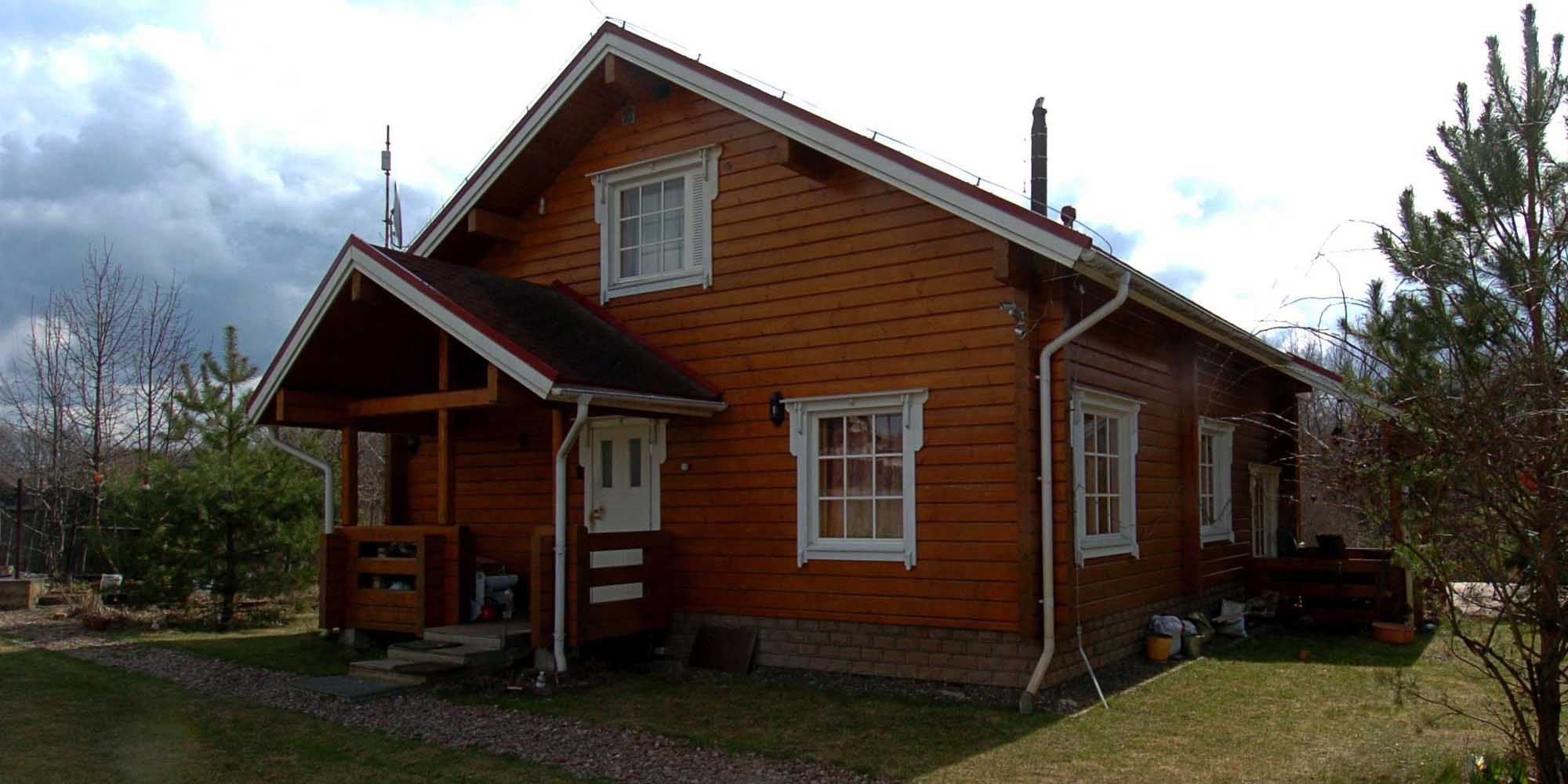 Финский деревянный дом Ruslan