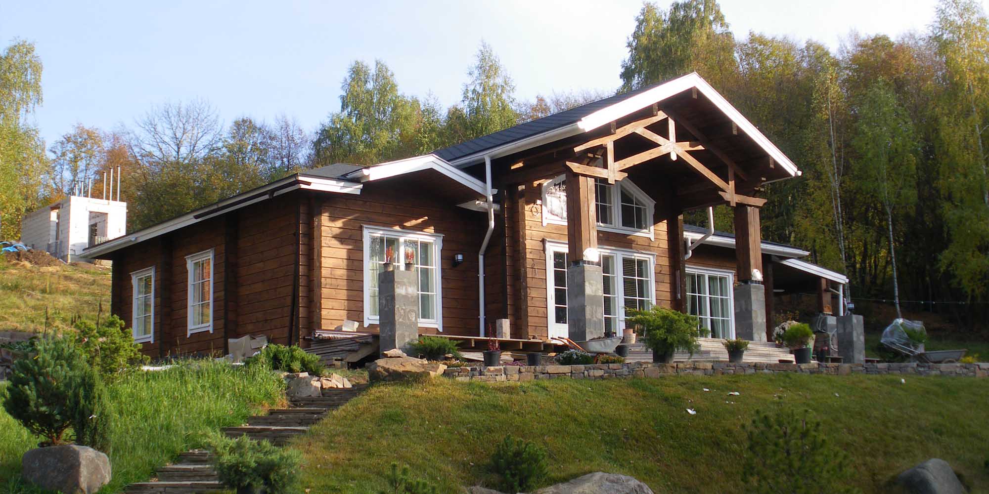 Финский деревянный дом Eastlake
