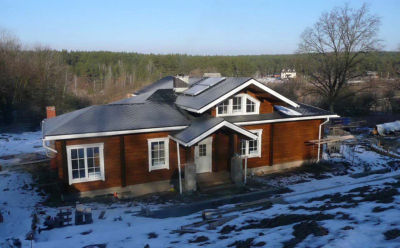 Финский деревянный дом Sunny Glade