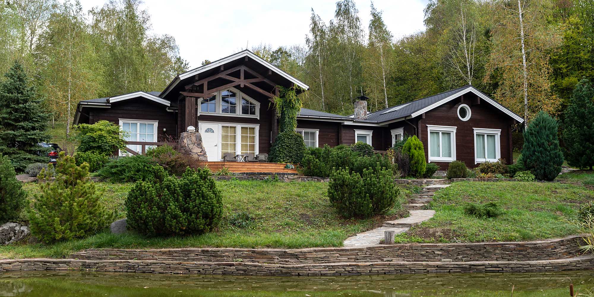 Финский деревянный дом Eastlake